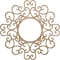 Ekena Millwork Reims Wood Fretwork Pierced Ceiling Medallion, Red Oak, 16"OD x 6 1/8"ID x 1/4"T CMWP16X16X0250RERO - alternate 1